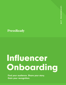 Influencer Onboarding
